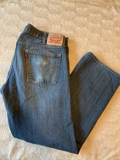 Men’s Levi’s 514 Size 38 W x 32 L Blue Denim Levi Straight Classic Regular