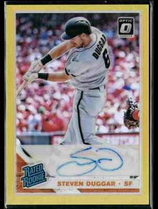 Steven Duggar 2019 Donruss Optic #RRS-SD Rated Rookies Signatures Gold /10 - Picture 1 of 2
