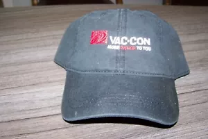 Cappello berretto snapback regolabile VAC-CON logo grafico uomo nero tesa larga treccia - Foto 1 di 2