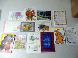 Vintage 1990s Hallmark and Other Greeting Card Lot GET WELL and MORE 30 Cards - Picture 1 of 7