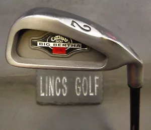 Callaway Big Bertha 2 Iron Firm Graphite Shaft Golf Pride Grip - Picture 1 of 5