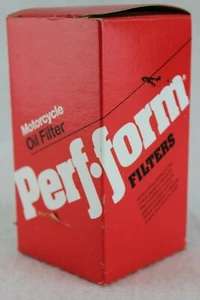 NOS Perf-Form Motorcycle 4" Chrome Oil Filter OF-0018 OEM 63796-77A 84-99 ST CVO - Bild 1 von 7