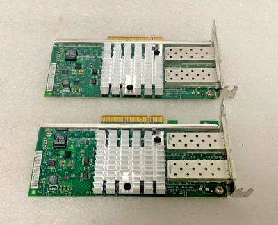 Lot of 2x Sun Oracle 7051223 10GB 2-Port Ethernet PCI-e SFP Network Adapter - Image 1 of 3