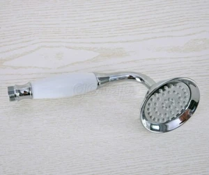 Chrome Brass Ceramics Telephone Hand Held Shower Head Sprayer  Ghh016 - Picture 1 of 6