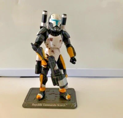 Star Wars 2006 Star War Saga Battle of Geonosis 021 Scorch Republic Commando - Image 1 of 2