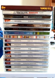 David Bowie Discography job lot CONTAINS RARE ITEM - Picture 1 of 9