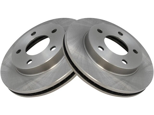 Front TRQ Brake Rotor Set fits Oldsmobile Silhouette 1990-1991 91PVFM - Image 1 of 1