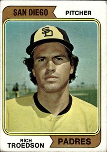 RICH TROEDSON 1974 Topps #77 BUY ANY 2 ITEMS FOR 50% OFF   B210R1S25P11