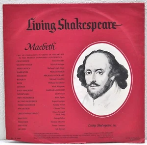 LIVING SHAKESPEARE "Macbeth" 1062 Vinyl LP - Picture 1 of 3