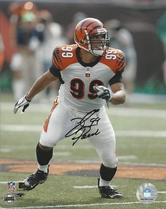 David Pollack Bengals Autographed 8x10 Photo Georgia Bulldogs 2002 SEC Champion - Picture 1 of 1