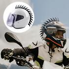 Rubber Dirt Biker Motocross Helmet Mohawks Spikes Mohawk Stickers Optional F79C