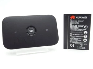 HUAWEI E5573C mobile WIFI LTE Hotspot 150 Mbit Router - Schwarz -Vom Händler- - Afbeelding 1 van 7