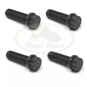 LAND ROVER EXHAUST MANIFOLD TO HEAD SCREW BOLT M8 SETx4 RANGE P38 ERR4961 OEM - Bild 1 von 1