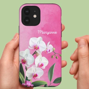 Funda de teléfono resistente SHSD Apple iPhone Samsung Galaxy Pixel, rosa y blanco orquídea - Imagen 1 de 230