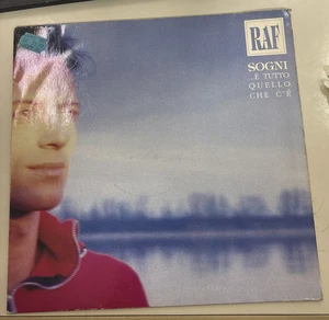 RAF – Sogni… È tutto quello che c’è LP Vinile 1989 raro pop italiano MERCATINO - Foto 1 di 6