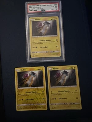 Raikou #32/73 Shining Legends 2017 Holo PSA 10 Gem Mint Pokemon TCG NM Low Pop. - Image 1 of 4