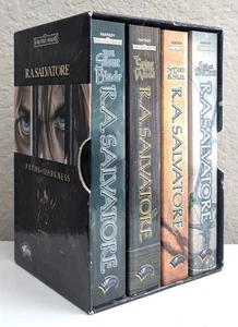 Forgotten Realms = R. A. Salvatore = PATHS OF DARKNESS = 4 pbks - boxed set - Bild 1 von 4