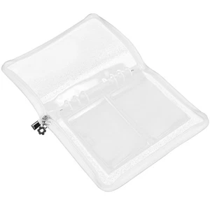 Transparent Schmuck Aufbewahrung Buch Zubehör Heft für Halskette Ringe Tasche - Bild 1 von 12
