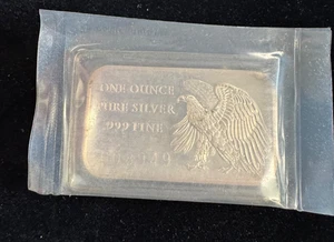 Vintage Weißkopfseeadler 200 Jahre Unabhängigkeit 1976 1oz 999 Silber selten versiegelt - Bild 1 von 3