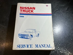 Camión Nissan 720 1986 manual de servicio 4x4 gasolina diésel SD25 Z24 cabina king Z20 Z24 - Imagen 1 de 17