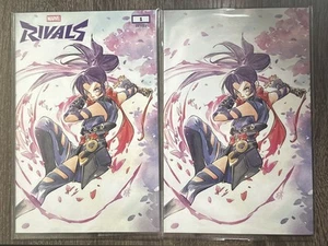 Marvel Rivals #1 Peach Momoko Trinity Trade/Virgin Set C2E2 Exc Limited 88/888 - Bild 1 von 6