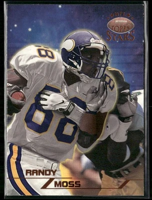 1998 Topps Stars #66 Randy Moss Bronze Star #/8799 - Image 1 of 2