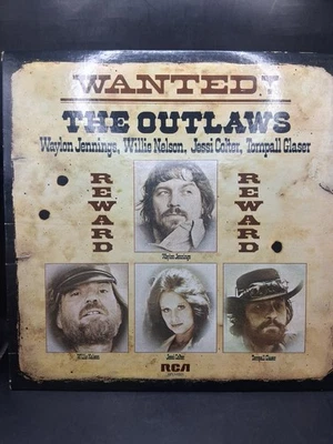 Wanted! The Outlaws Vinyl LP Waylon Jennings, Willie Nelson, Colter, Glaser VG+ - Image 1 of 4