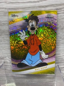 2025 Topps Chrome Disney Max Goof Yellow Mini Diamond Refractor #33 - Bild 1 von 2