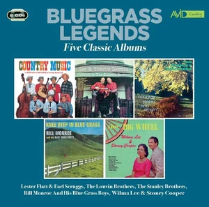 Various Artists Bluegrass Legends: Five Classic Albums (CD) Album - Bild 1 von 1
