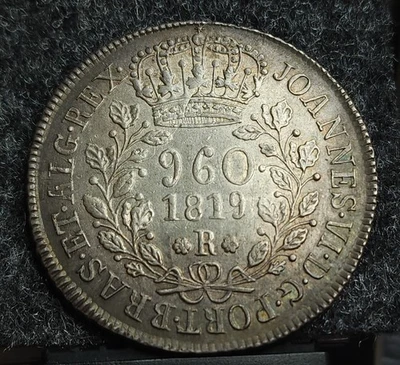 1819 Rio Brazil 960 Reis - Image 1 of 2