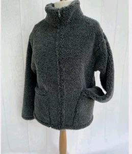 Wolljacke MERINO Schurwolle 100% Merinowolle  - Graphit , Hand Arbeit  - Bild 1 von 3