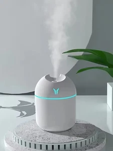 Portabl Air Humidifier USBMini Car Purifier Aromatherapy Diffuser WithLED Night - Picture 1 of 4