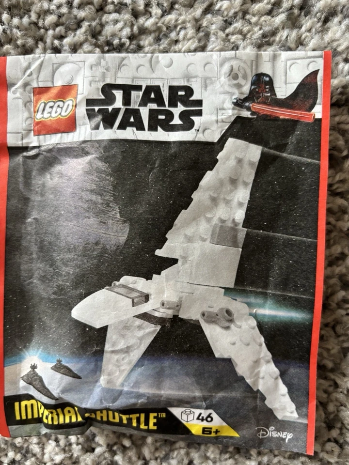 Lego Star Wars Imperial Shuttle paper bag sealed - Image 1 of 1