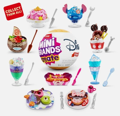 Mini Brands Create Disney Snacks - New Unused  ***YOU CHOOSE*** - Image 1 of 4