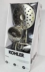 KOHLER Prone 3-in-1 Multifunction Shower Head w/PowerSweep (Brushed Nickel-NIB) - Bild 1 von 8