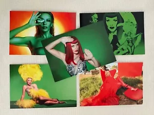 Kylie Minogue Tension 5 Promo Postkarten Padam Promotion Vegas High selten - Bild 1 von 1