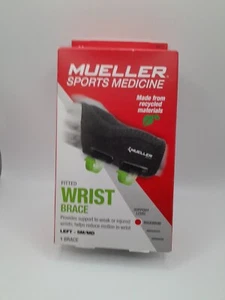 Mueller Fitted Wrist Brace Green Line - Fitted Wrist Brace - Picture 1 of 2