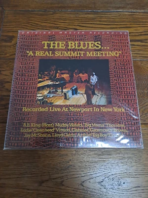 The Blues... "A Real Summit Meeting" . Mobile Fidelity MFSL  2-518. ( SEALED ) - Image 1 of 2