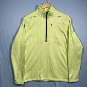 Xersion Mens Mint Green 1/4 Zip Mock Neck Sweatshirt Jacket Shirt Small - Picture 1 of 14