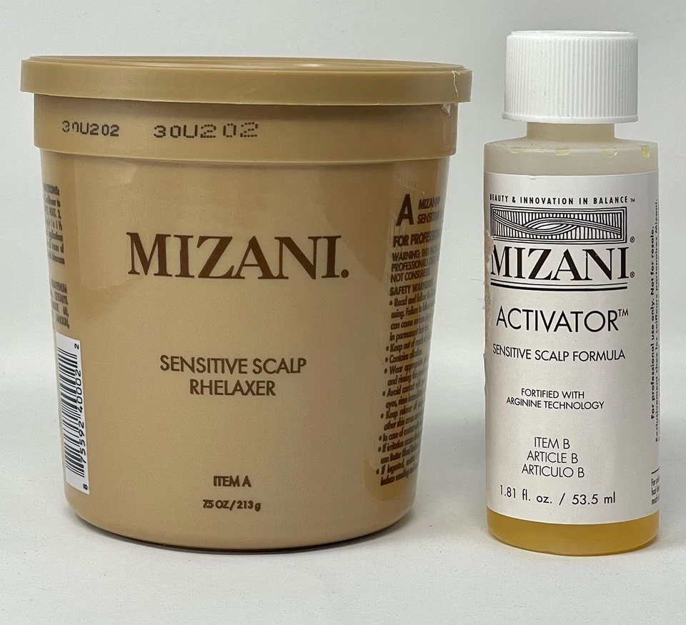 Relajante de cuero cabelludo sensible MIZANI con una mezcla hidratante de karité con activador Foto 1 de 1