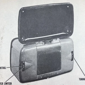 1947 Sentinel Radio 286P, 286PR Wire Schematic Service Manual Vintage Origainal - Picture 1 of 2