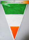 New St Patric's Day Huge 24ft Ireland 12pcs Party Decoration Triangle Buinting