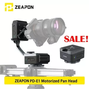 Zeapon PD-E1 PT motorisierter Pfannenneigungskopf 360° für Micro 2 3 Schieberegl - Bild 1 von 12