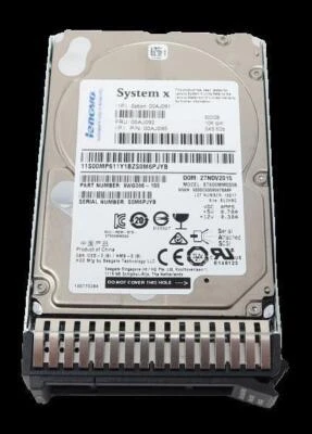 00AJ092 00AJ091 00AJ095 LENOVO 600GB 10000RPM 6Gbps G3HS 2.5" SAS HDD Hard Drive - Image 1 of 3