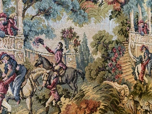 Romeo and Juliet Print Tapestry Upholstery Fabric  1 Yard  (R866-RK16) - Picture 1 of 3