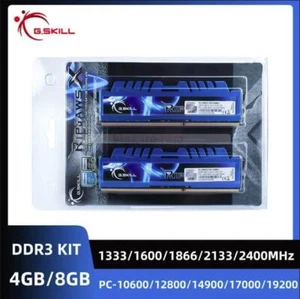 G.SKILL Ripjaws X 16GB (2x8GB) DDR3 1333 1600 1866 240Pin Nueva memoria de escritorio - Imagen 1 de 6