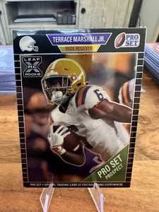 Terrace Marshall Jr. Leaf RC 1989 Pro Set Black /30! Carolina Panthers Star! - Picture 1 of 2
