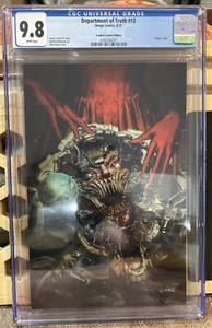Department of Truth #12 CGC 9.8 Frankie's Comics Edition John Giang Virgin Cover - Picture 1 of 5
