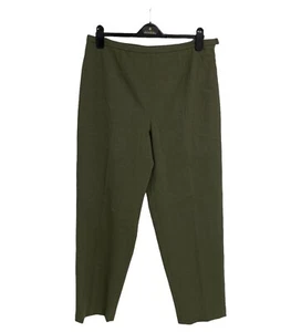 Amanda Smith stretch natural serenity women's dress pants olive green size 16 - Picture 1 of 7