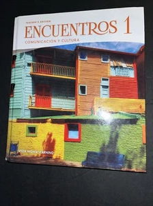 Encuentros 1 ~ Comunicacion Y Cultura Teacher Edition I 2022 Vista - Picture 1 of 8